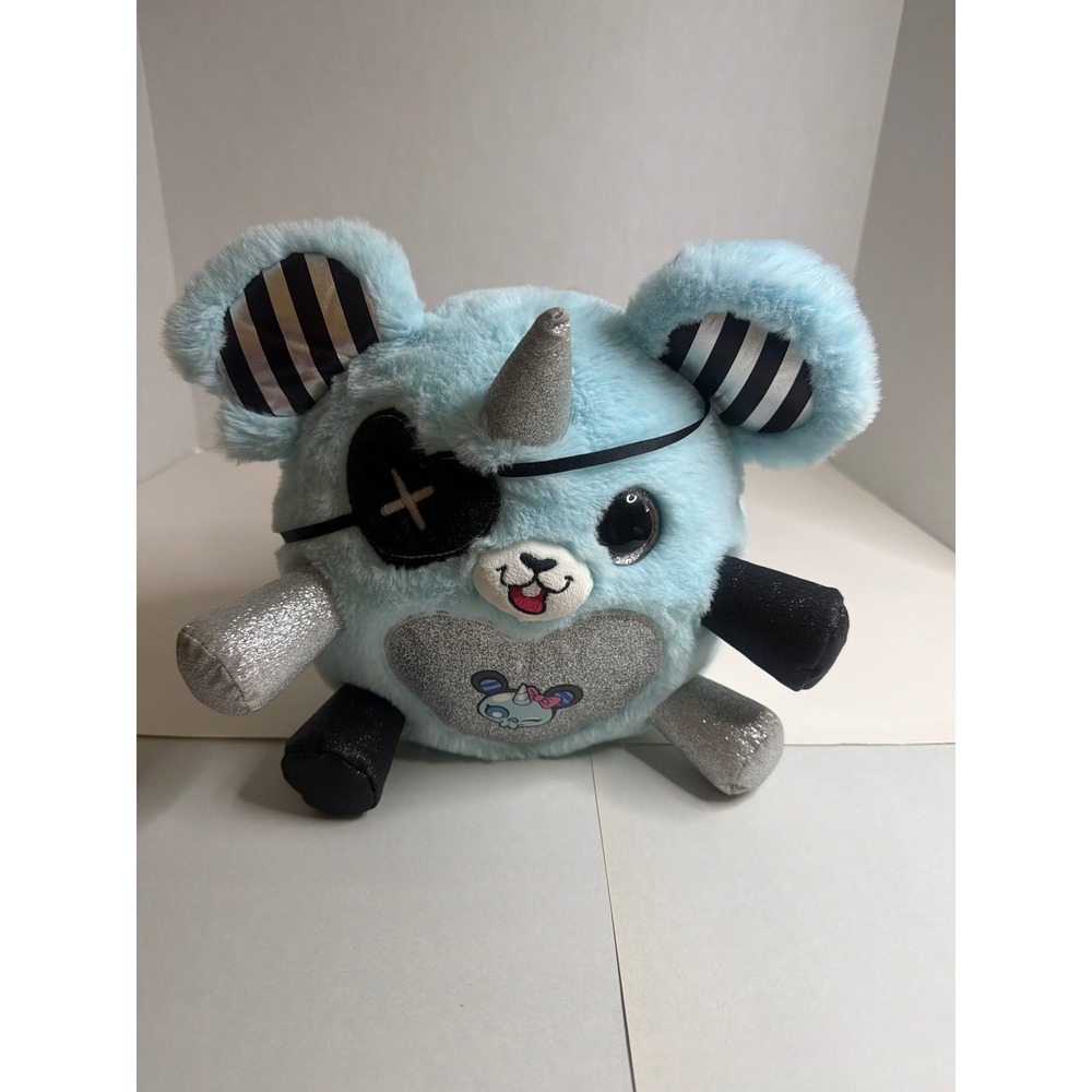 Zuru Rainbocorns Puppycorn Rescue Blue Pirate Unicorn Plush Bat Wings